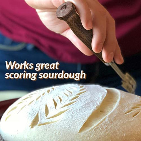 Image of Bread Bakers Lame Slashing Tool (Black Walnut)